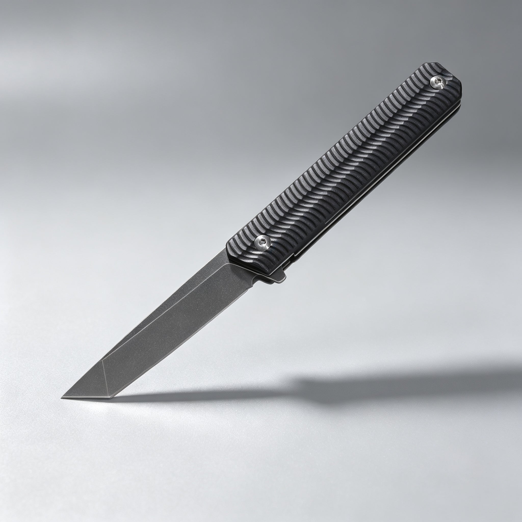 F220 Bearing Folding Knife Black Handle – 226mm · 162g — view 3