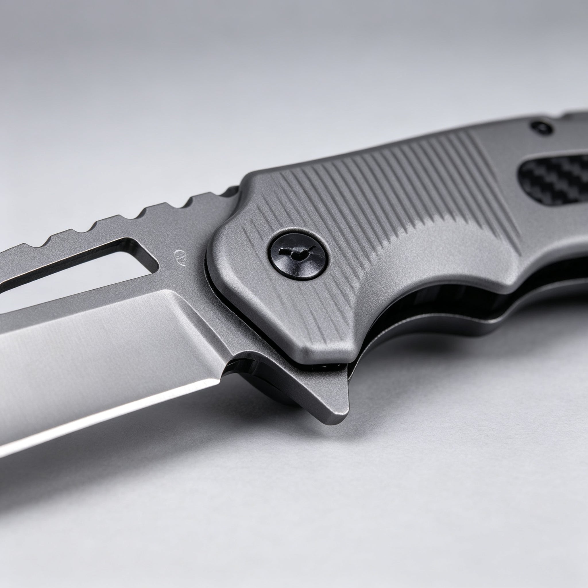 F158 Folding Knife Double-Edge – 207mm · 258g — view 3