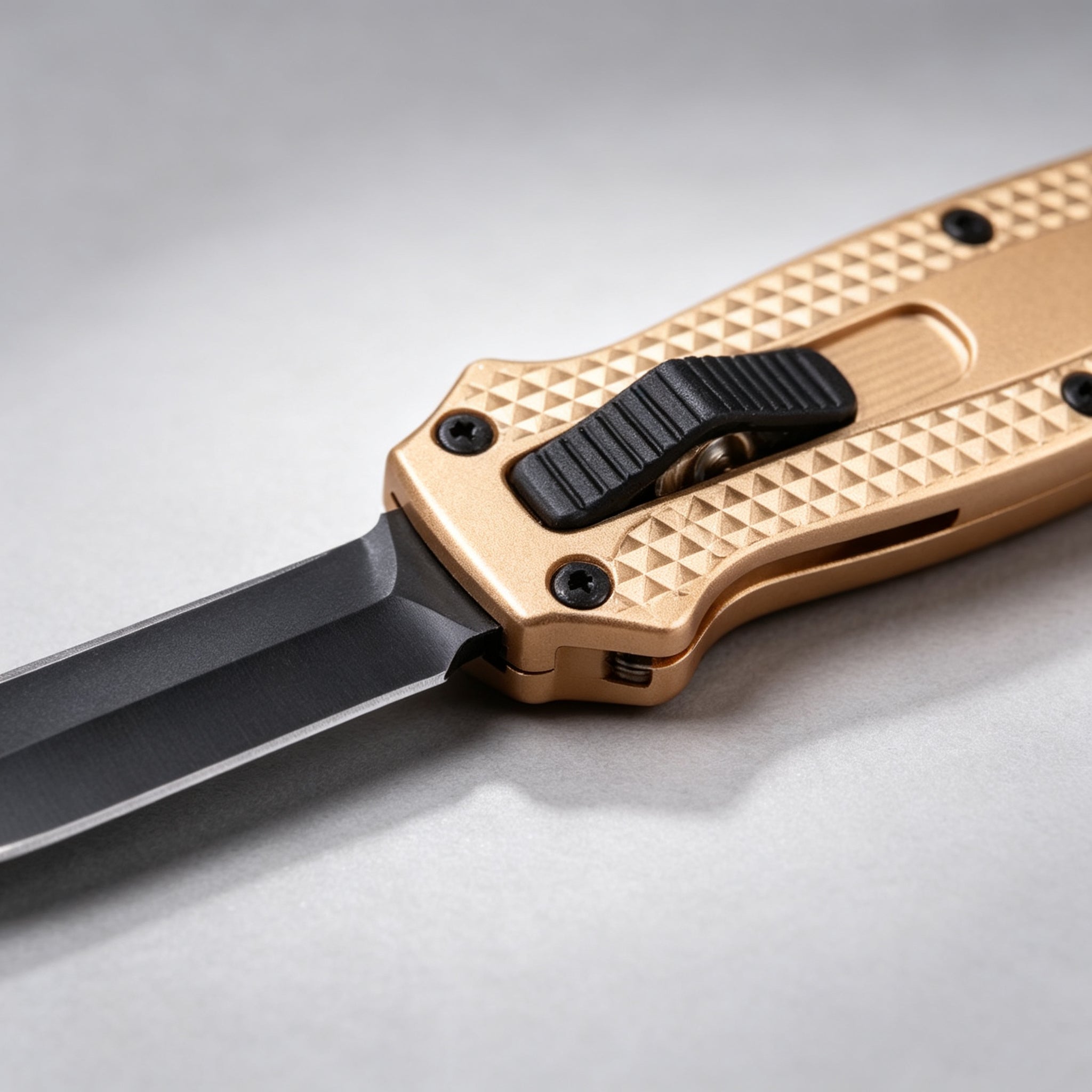F147 Folding Knife Double-Edge – 130mm · 59.5g — view 3
