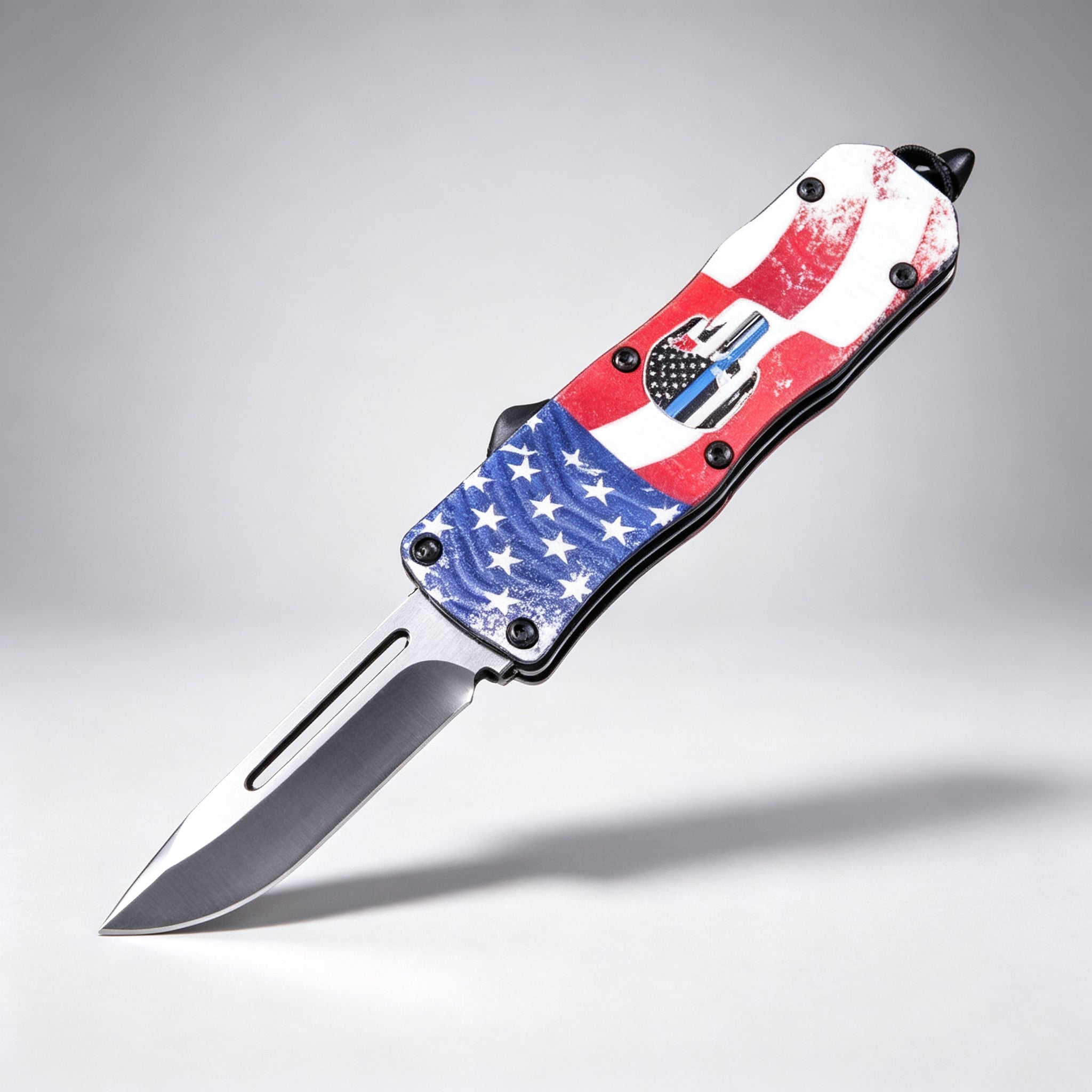 F146 Folding Knife Double-Edge Serrated – 170mm · 210g — view 2