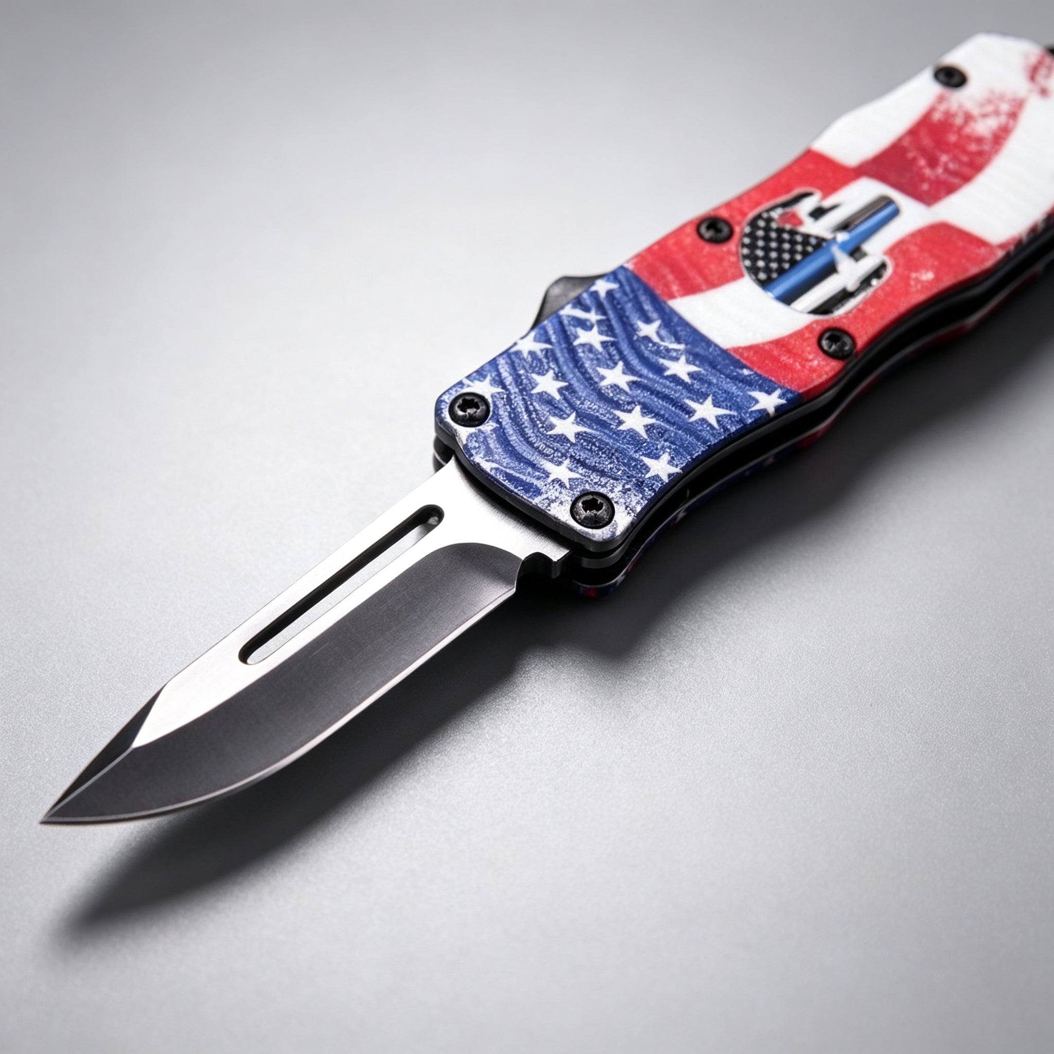 F146 Folding Knife Double-Edge Serrated – 170mm · 210g — view 3