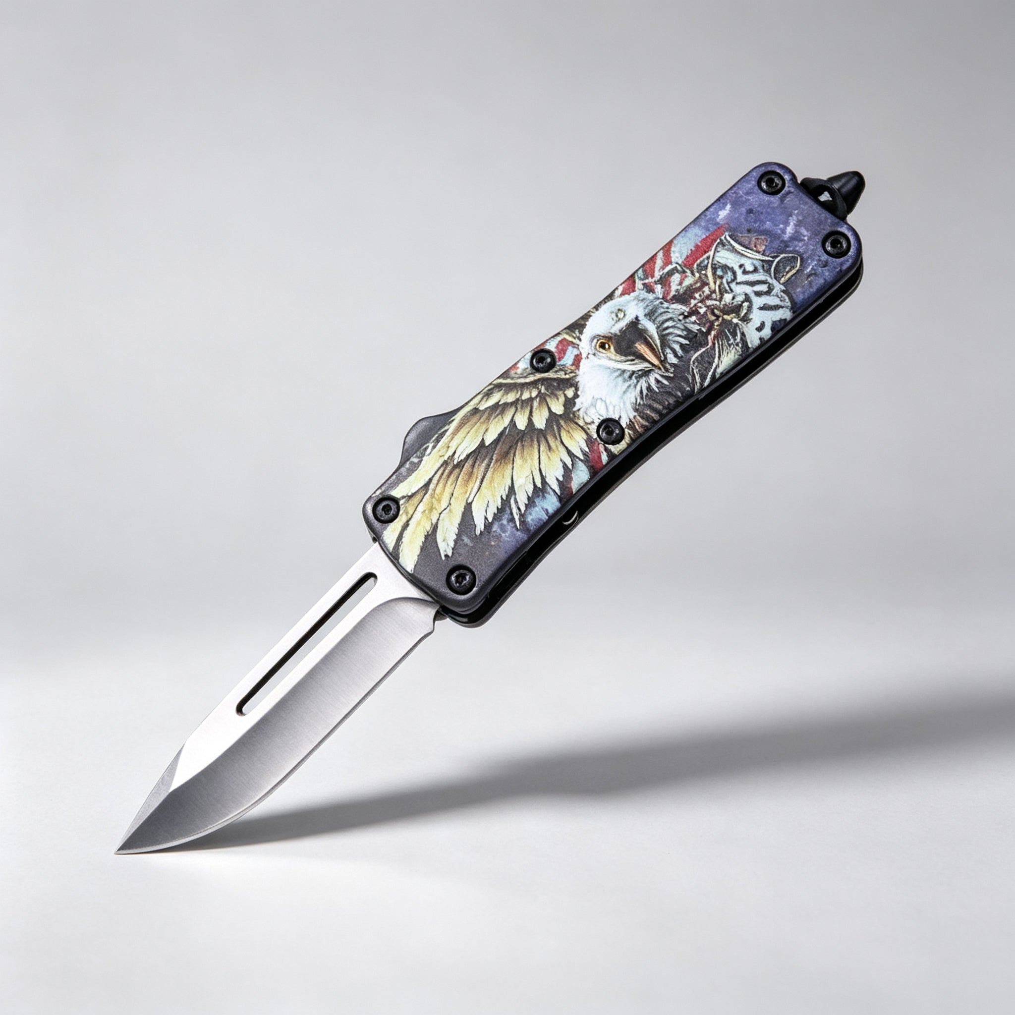 F145-2 Folding Knife Double-Edge Serrated – 170mm · 210g — view 2
