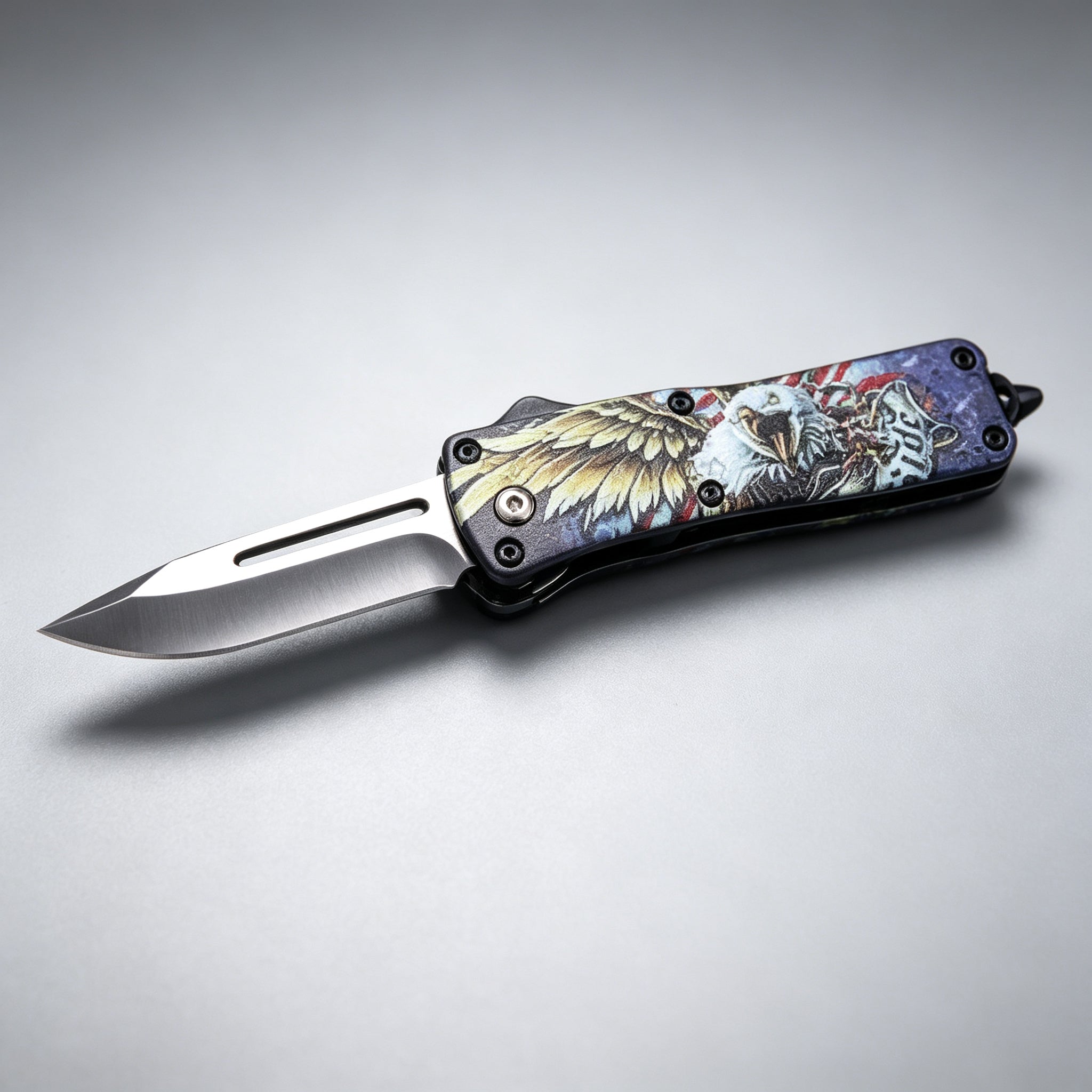 F145-2 Folding Knife Double-Edge Serrated – 170mm · 210g — view 3