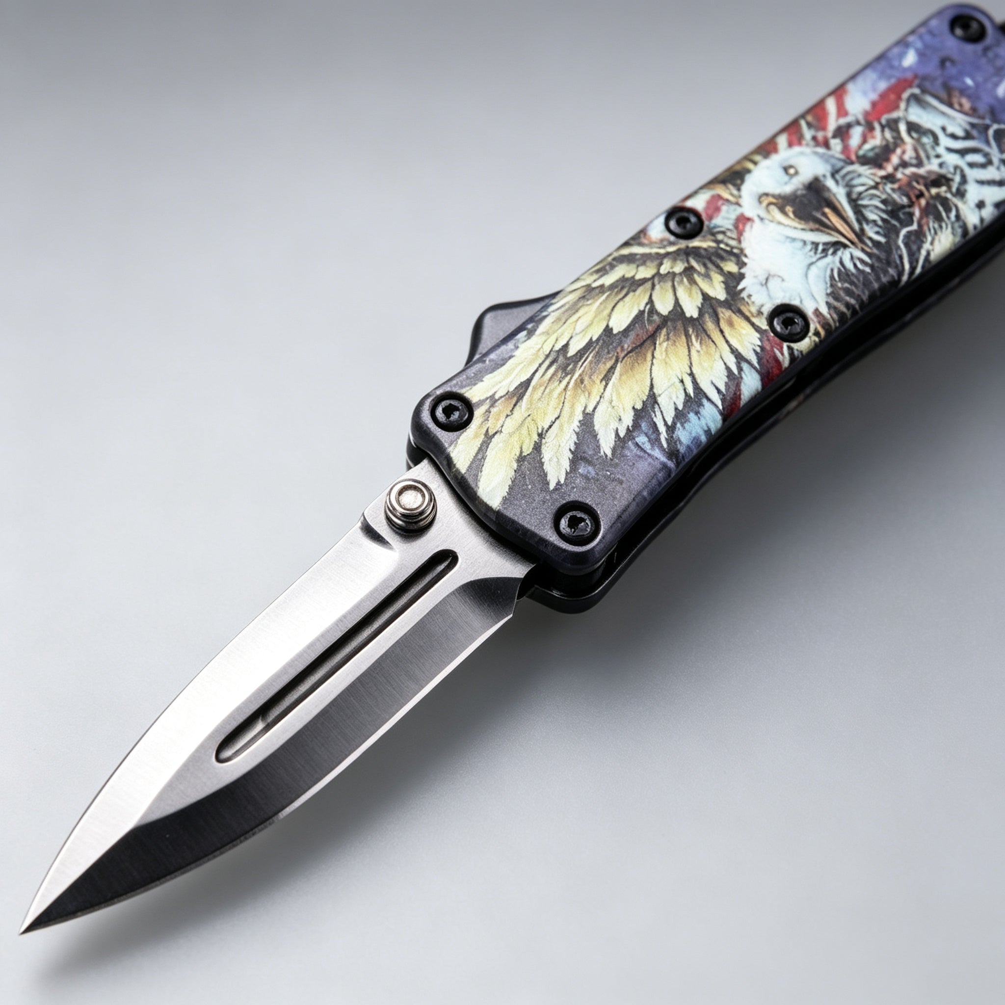 F145-2 Folding Knife Double-Edge – 170mm · 210g — view 3