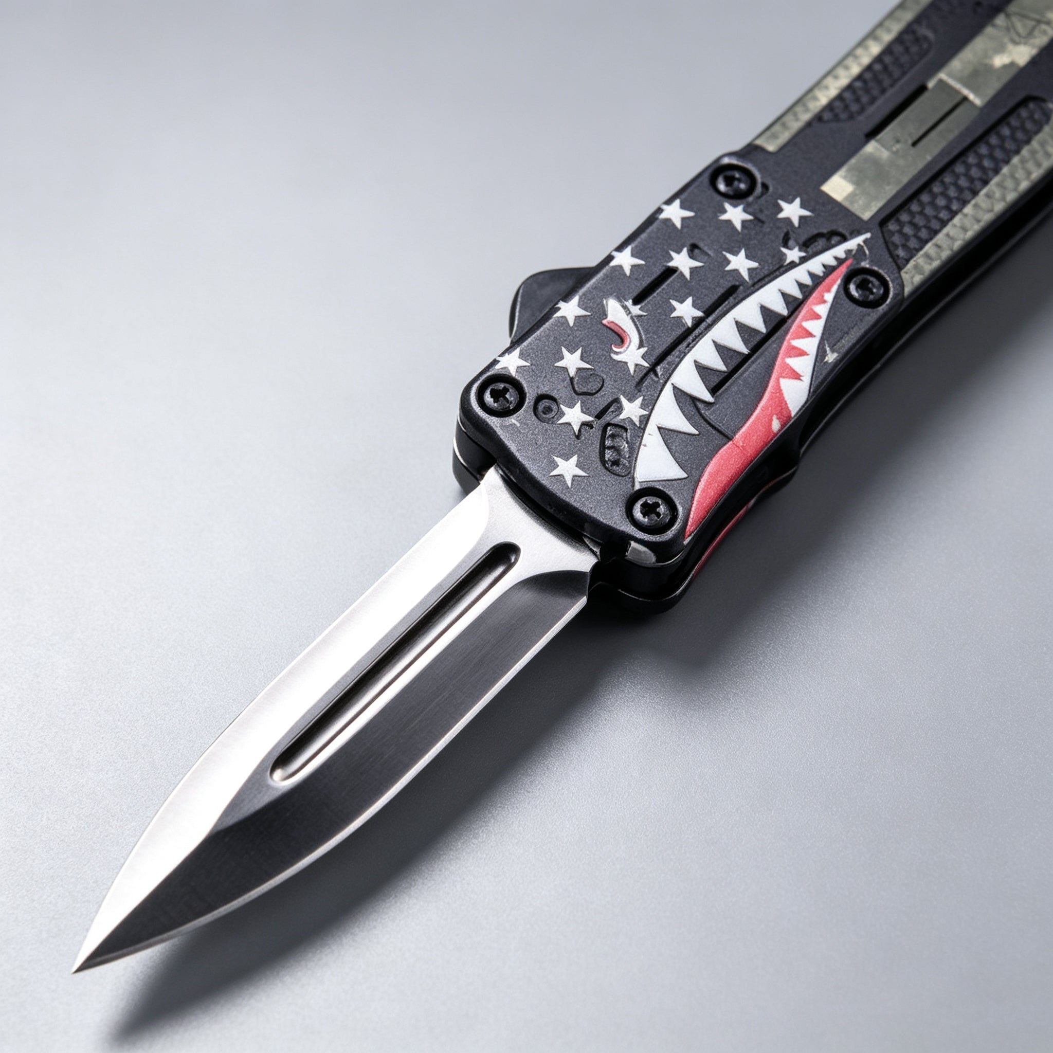 F139 Folding Knife Double-Edge – 170mm · 227g — view 3