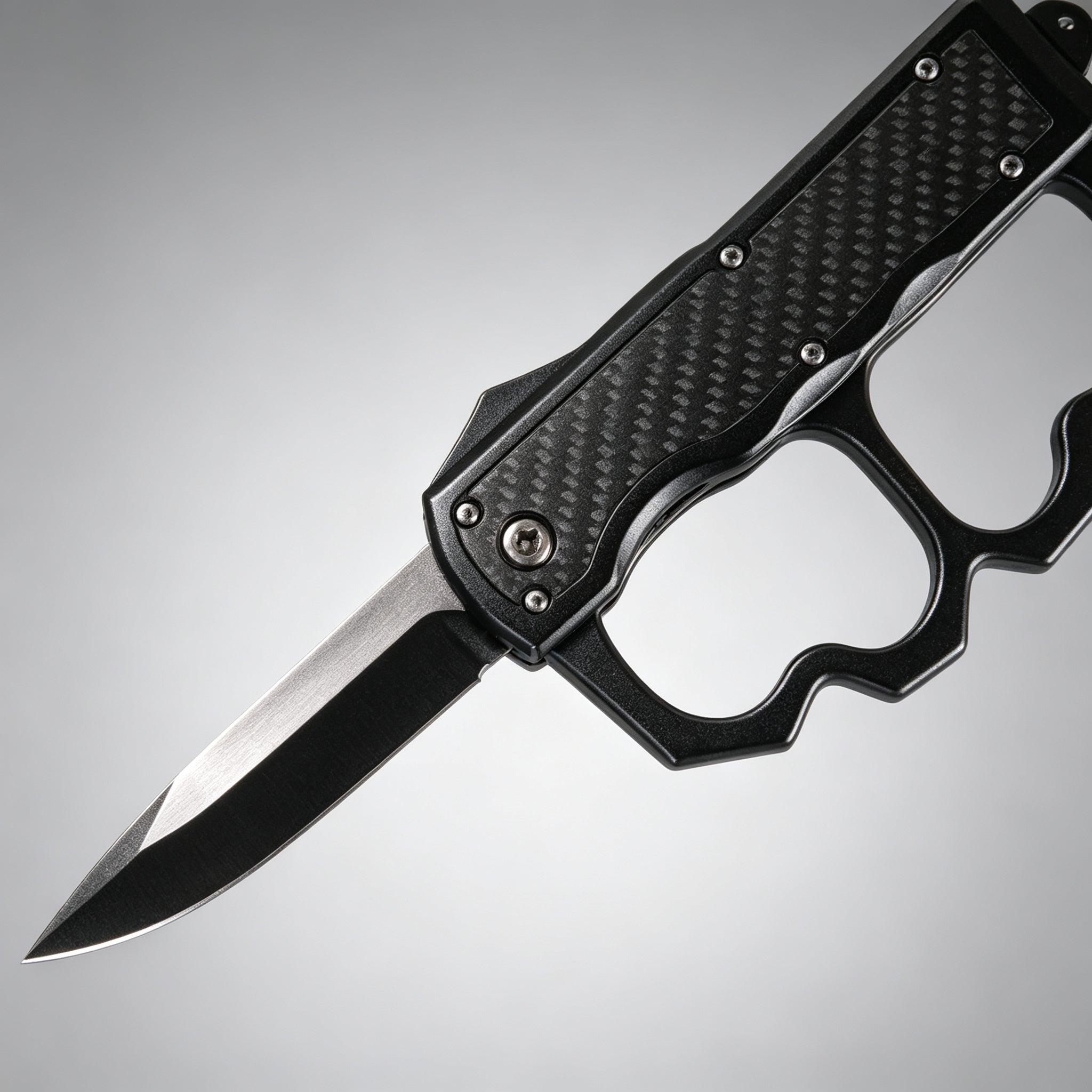 F138 Folding Knife Double-Edge Serrated – 170mm · 199g — view 3