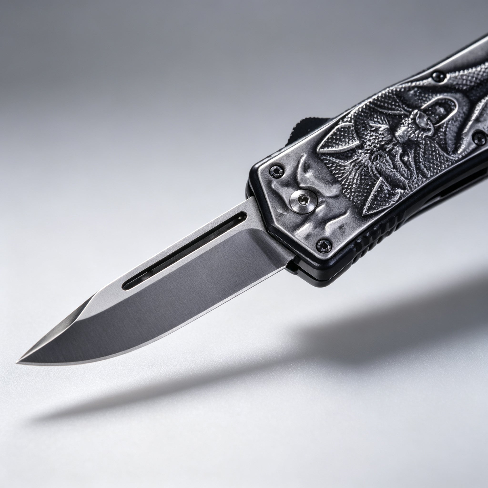F195 Folding Knife Double-Edge – 227mm · 226g — view 3