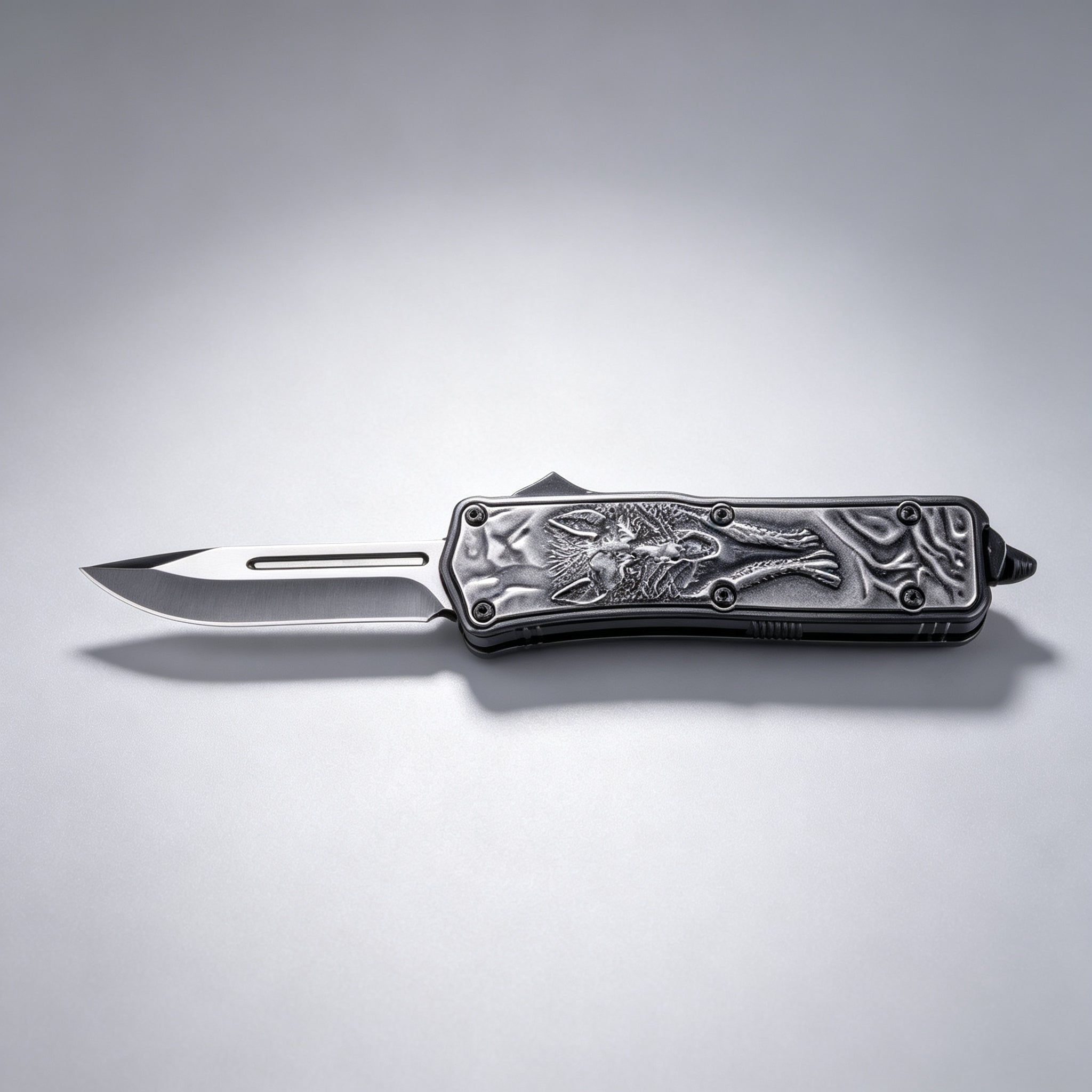 F157 Folding Knife Double-Edge Serrated – 170mm · 205g