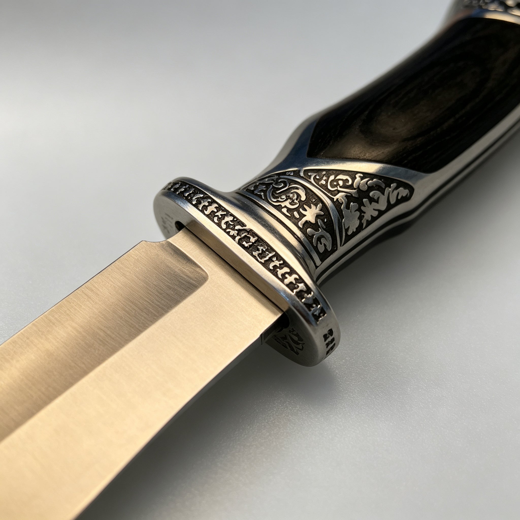 J03 Fixed Blade Outdoor Knife - 3R13 Stainless Steel 315mm — view 3