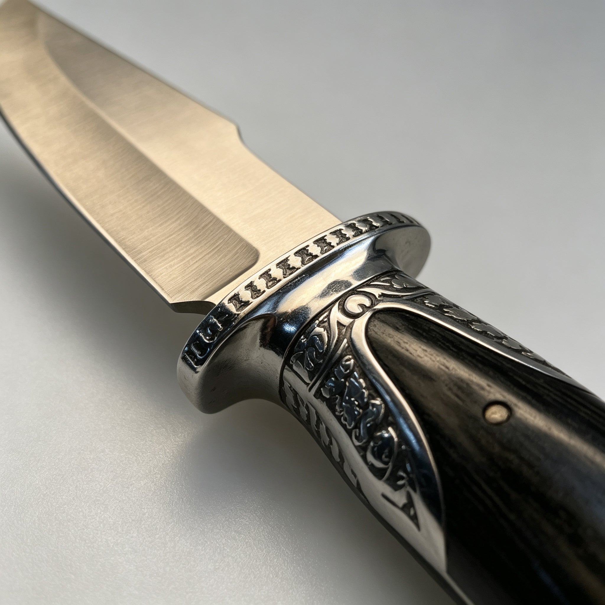 J04 Fixed Blade Outdoor Knife - 3R13 Stainless Steel 315mm — view 3
